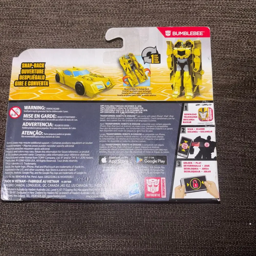 Transformers RID Robots in Disguise Combiner Force 1-Step Changer Bumblebee NEW